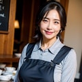 カフェで働く笑顔がすてきな奥さま特集！😊 2枚目