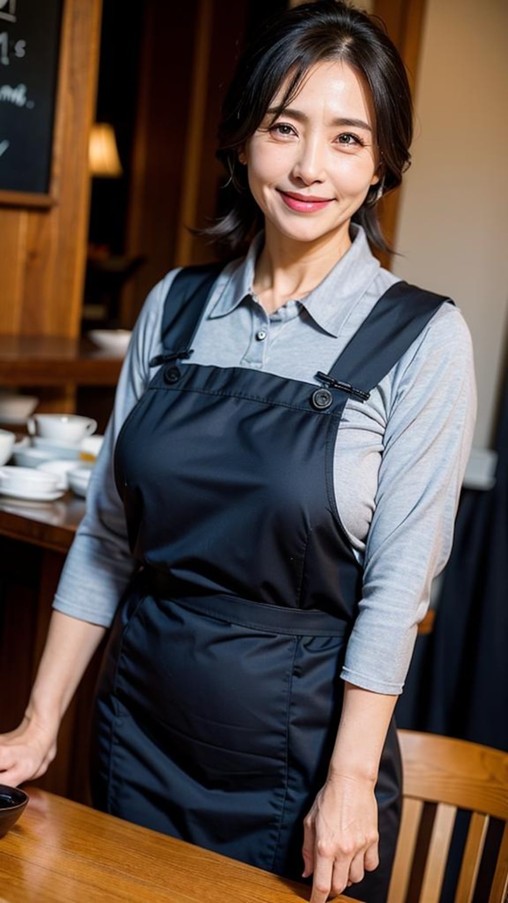 カフェで働く笑顔がすてきな奥さま特集！😊