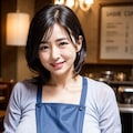 カフェで働く笑顔がすてきな奥さま特集！😊 4枚目