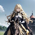 馬に乗るブロンドの女騎士さん２ 3枚目