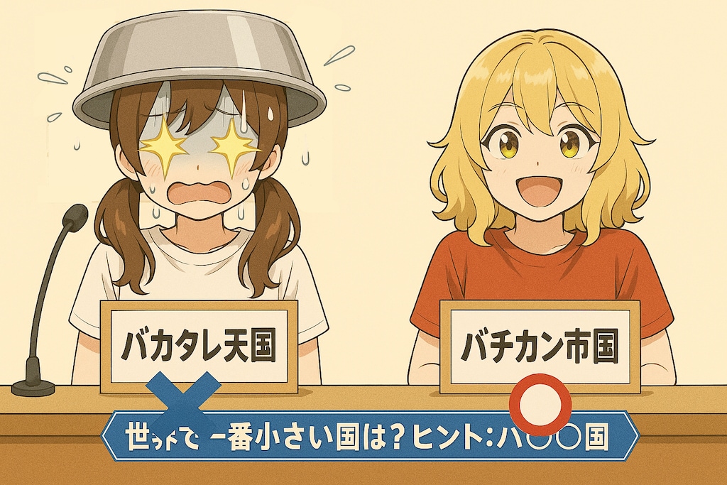 クイズ！タライでGO！