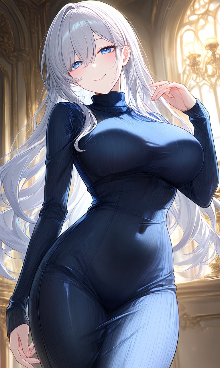 青の装い