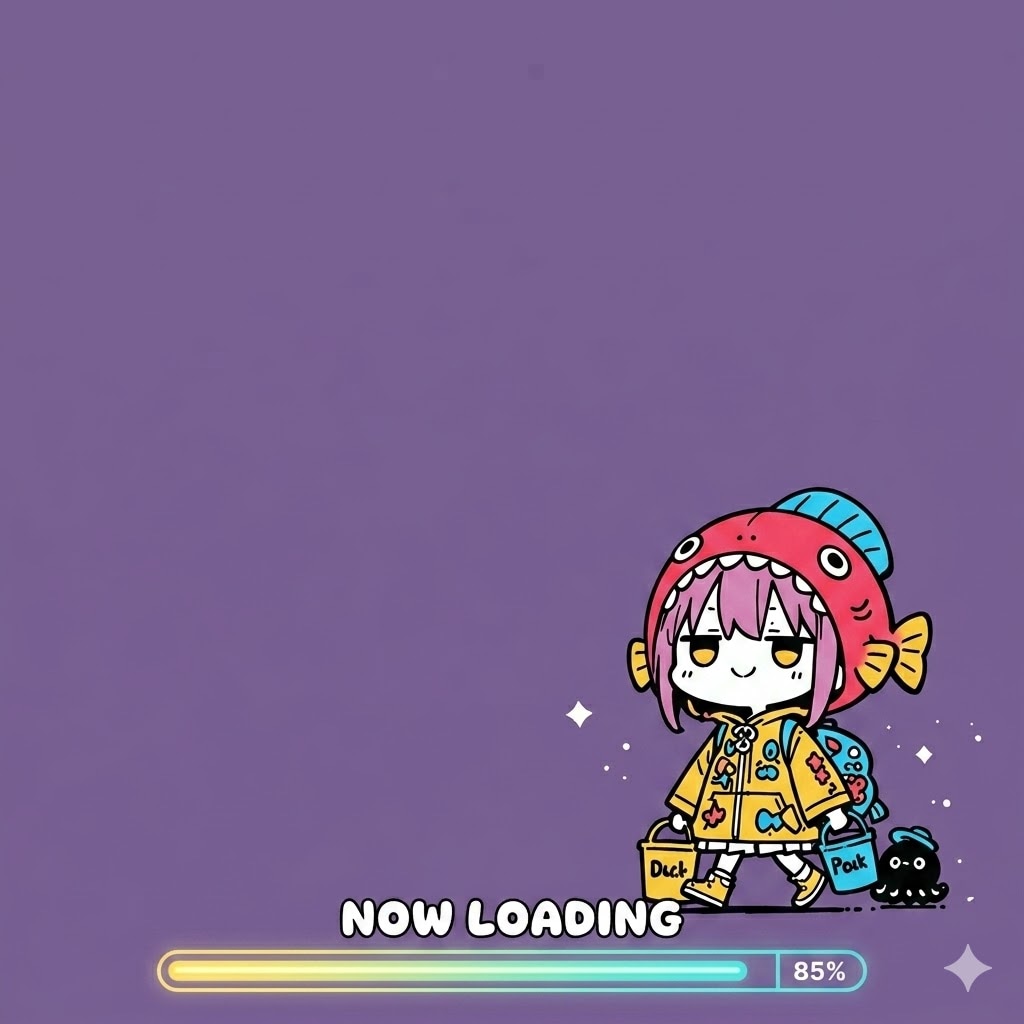 さかなちゃんローディング