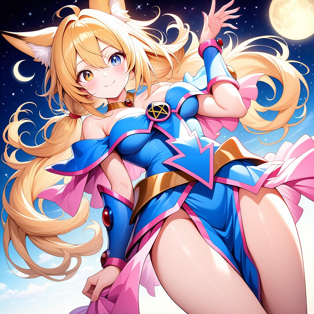 ブラック・マジシャン・ガール狐娘・四女