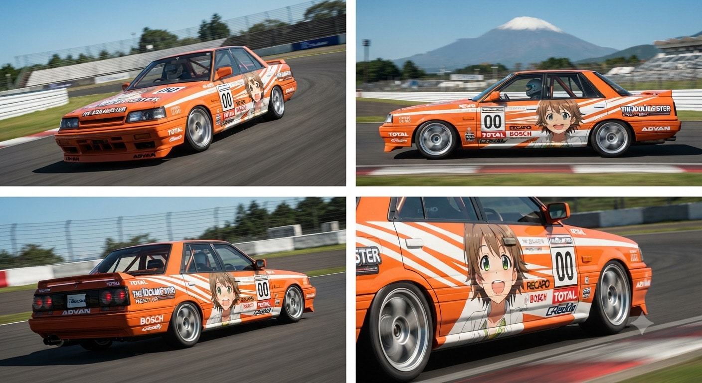 アイドルマスター痛車R31セダン | の人気AIイラスト・グラビア