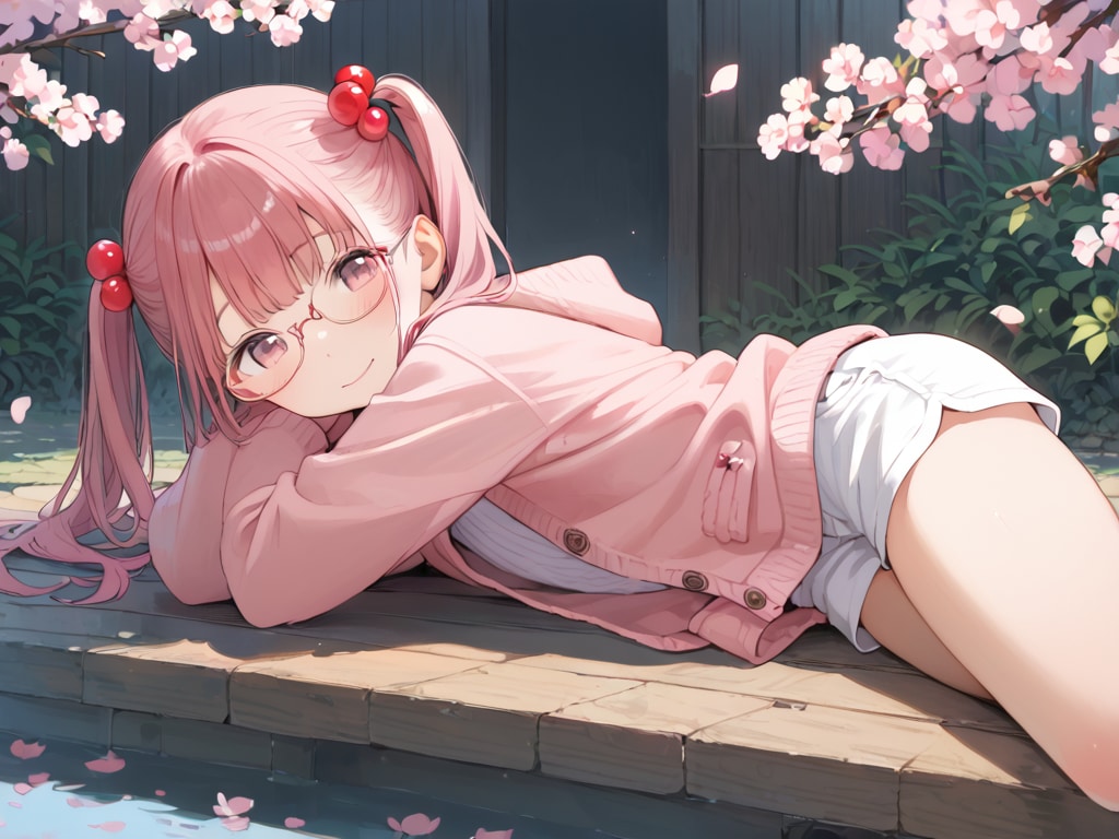 桜の花を擬人化（12枚）