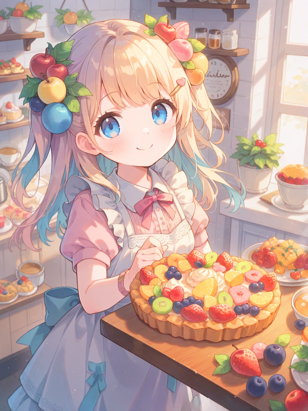 フルーツたっぷりタルト・タタン