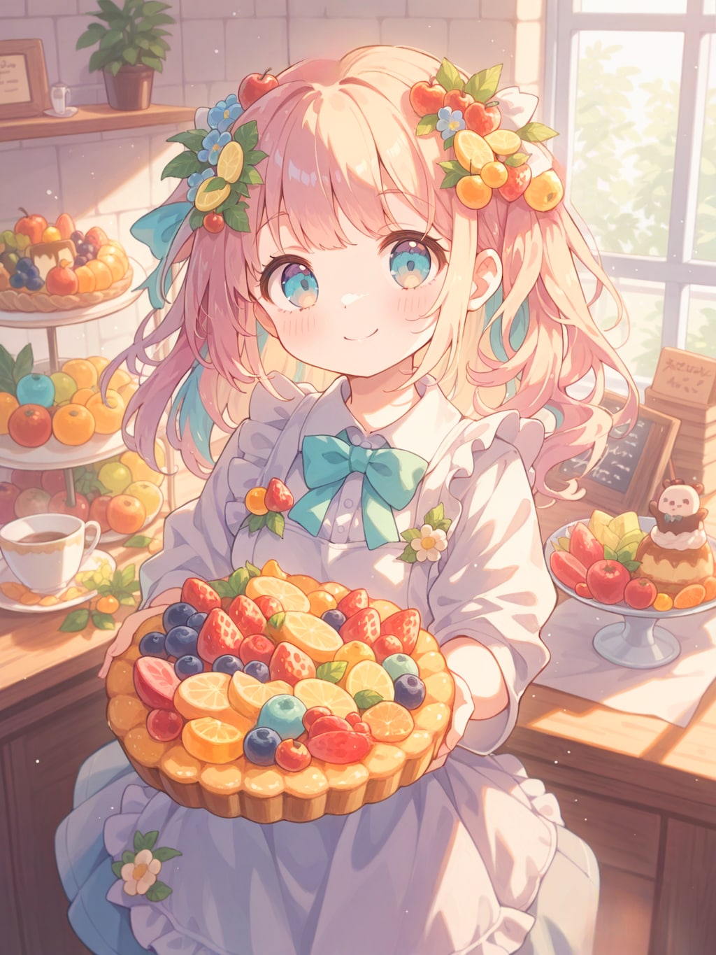 フルーツたっぷりタルト・タタン