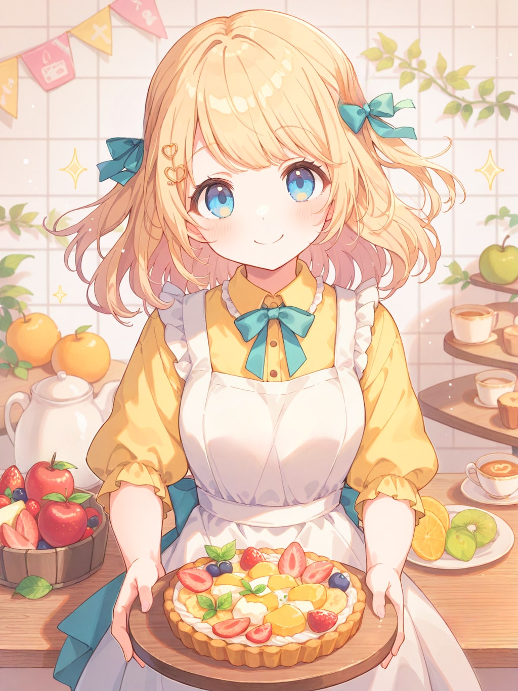 フルーツたっぷりタルト・タタン