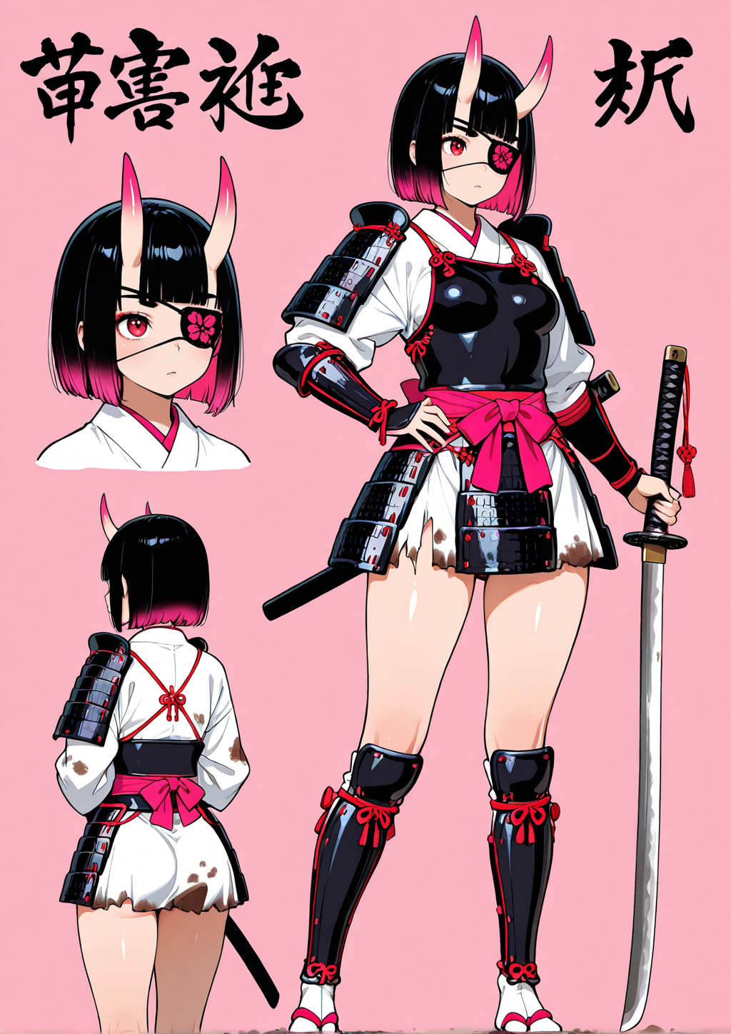 鬼っ子ちゃん設定画