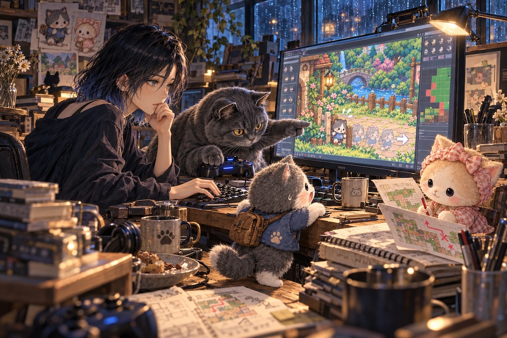 おじじとおばばゲーム制作