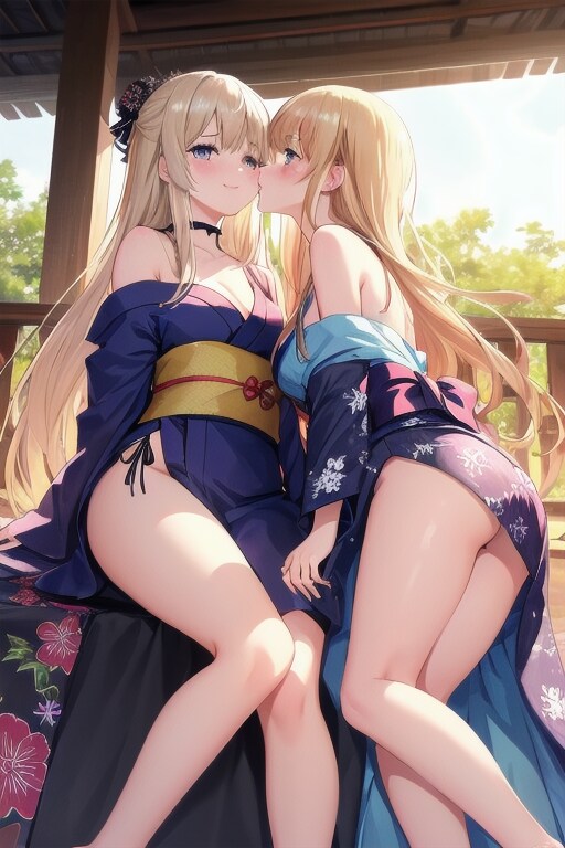 Yuri and Yukata test 01