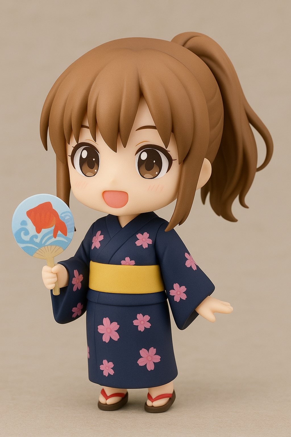 浴衣とフィギア