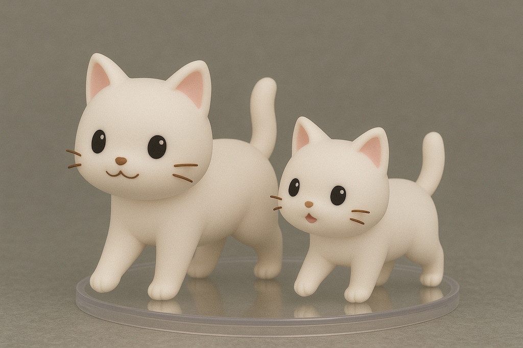 浴衣とフィギア