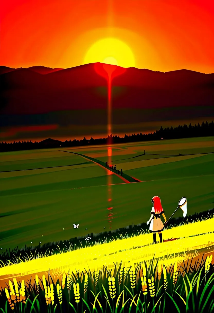 昆虫採集 | の人気AIイラスト・グラビア