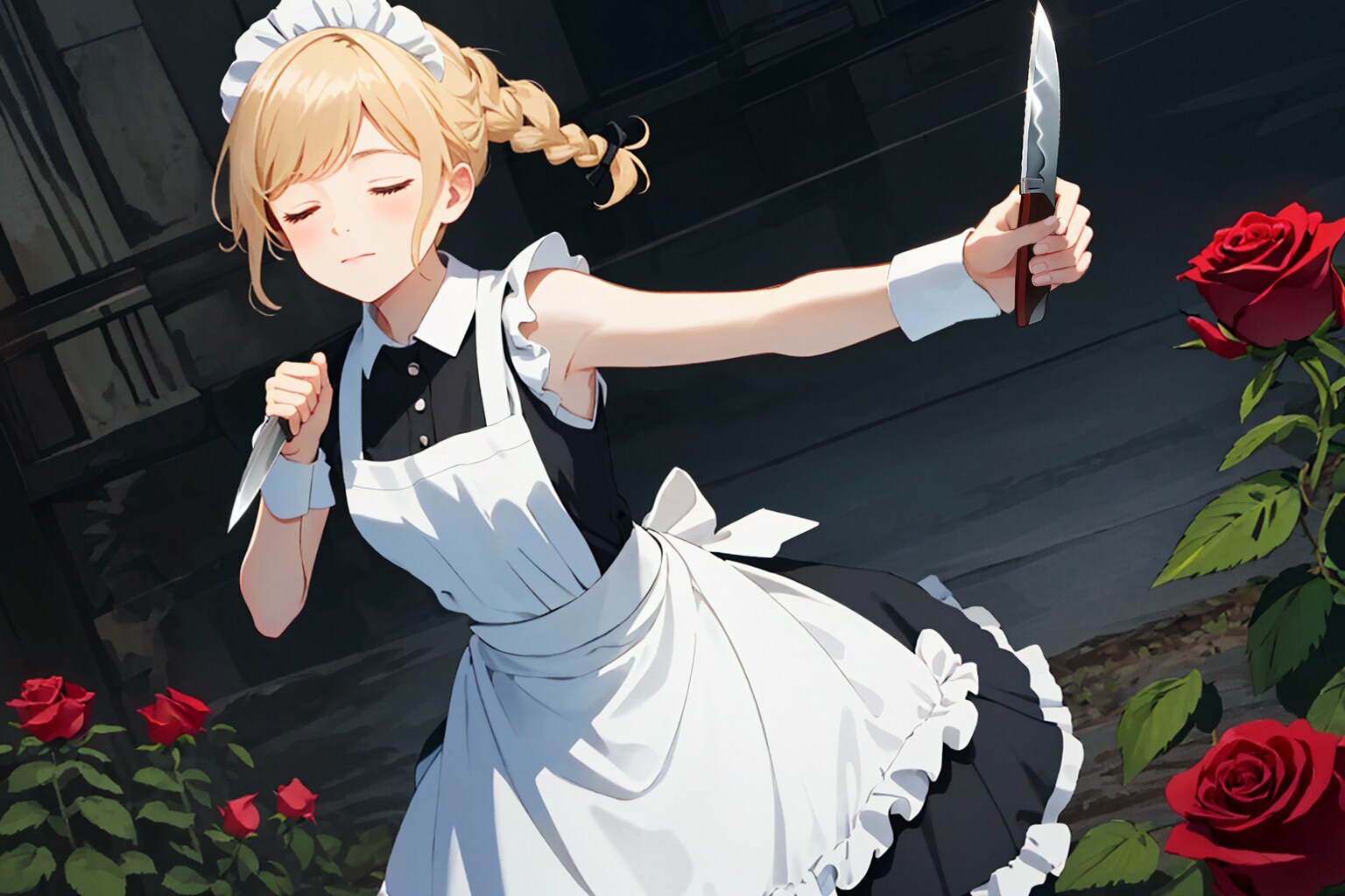 つよつよメイドさん