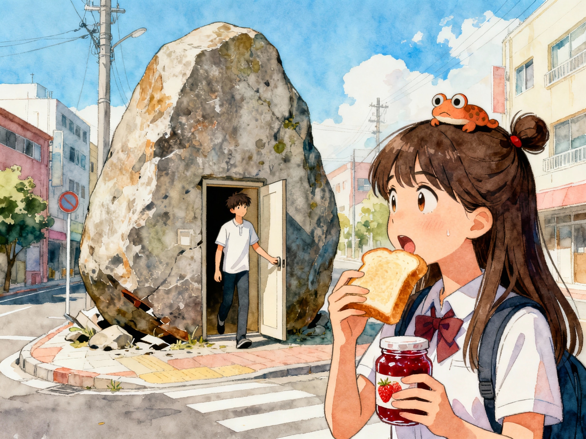 転校生の家ここなんだ～ | の人気AIイラスト・グラビア