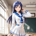 アイドルマスター　如月 千早　セイラー服！🐲 4枚目