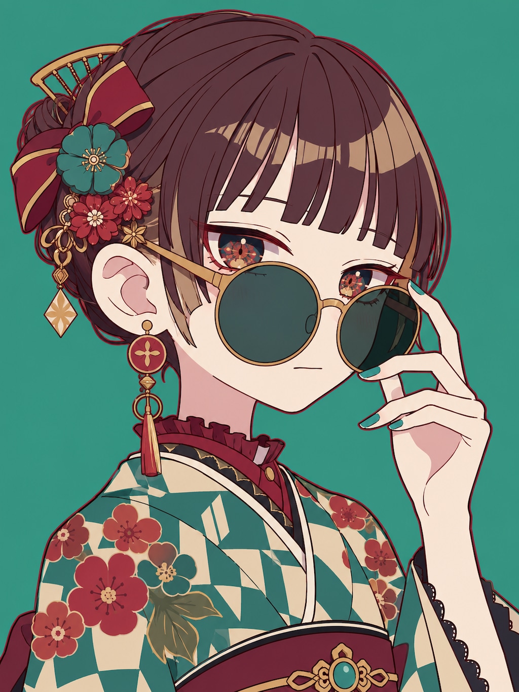 大正ロマンサングラス