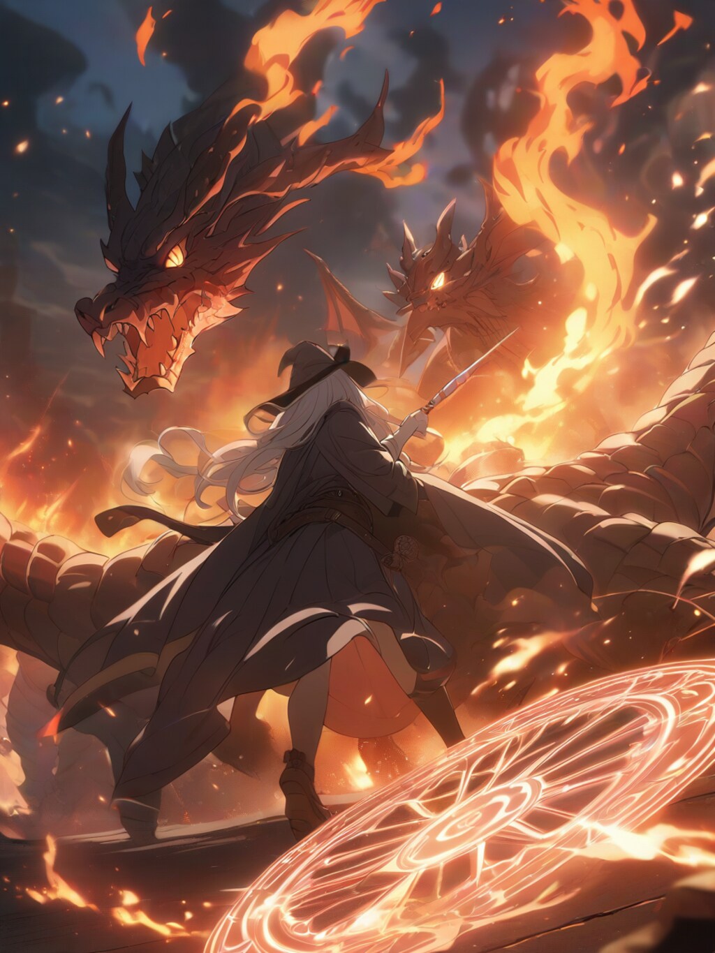 焔竜戦役 ～紅蓮術ギルド・歴史の授業～