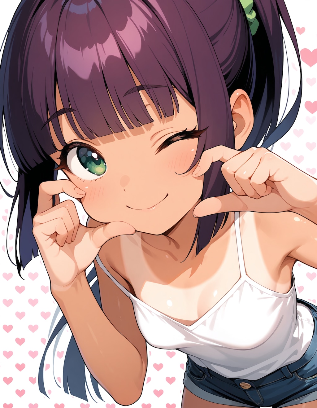 ほっぺハート💕