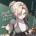 授業中ニーアさん 7枚目
