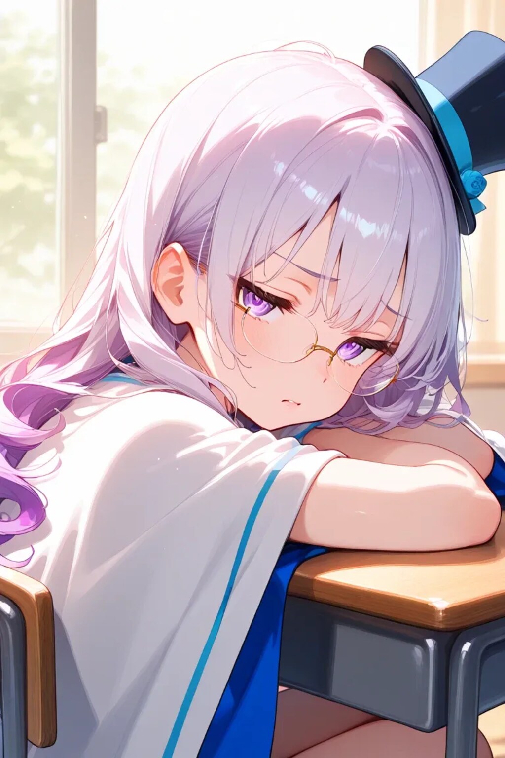 授業中ニーアさん