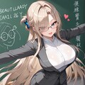 授業中ニーアさん 2枚目