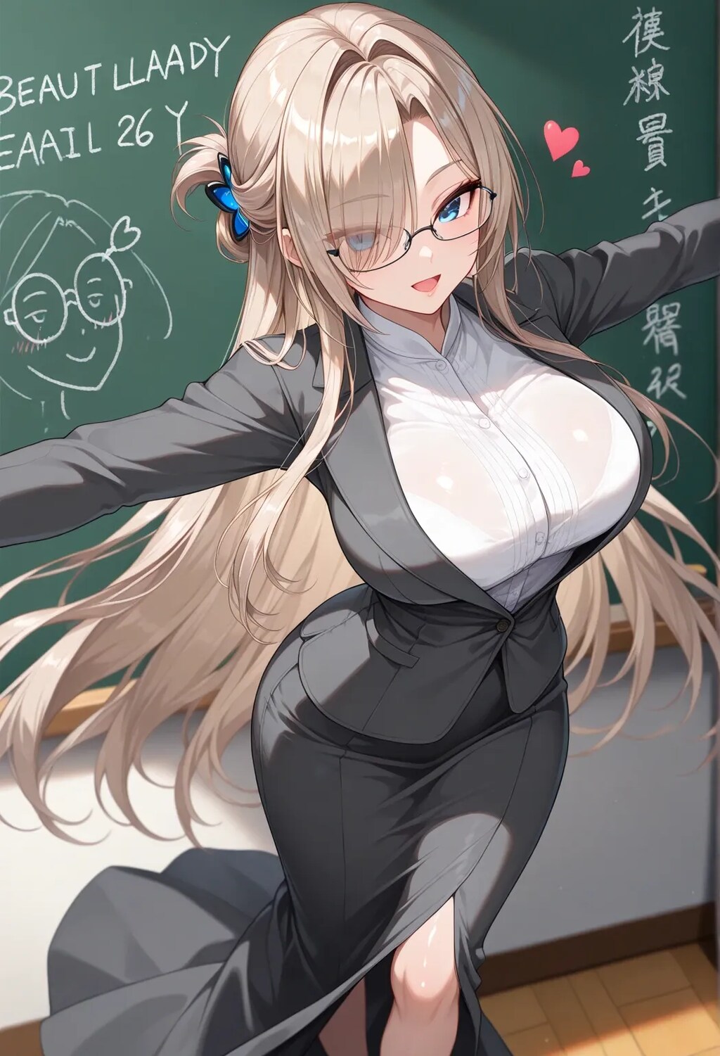 授業中ニーアさん