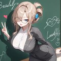 授業中ニーアさん 4枚目