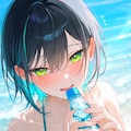 【うちの子】夏だ！海だ！あいりちゃんだ！ 6枚目