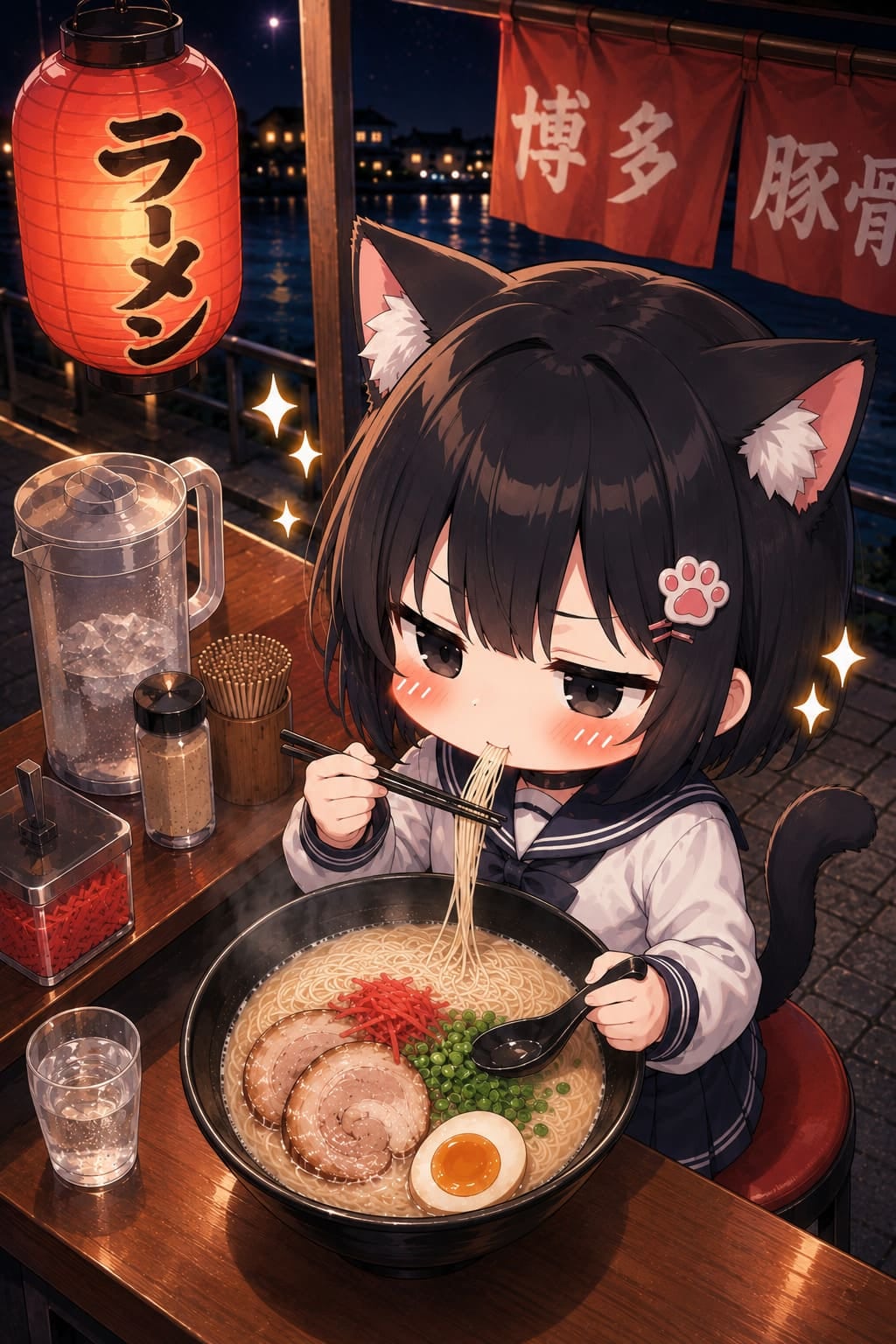 博多豚骨ラーメン