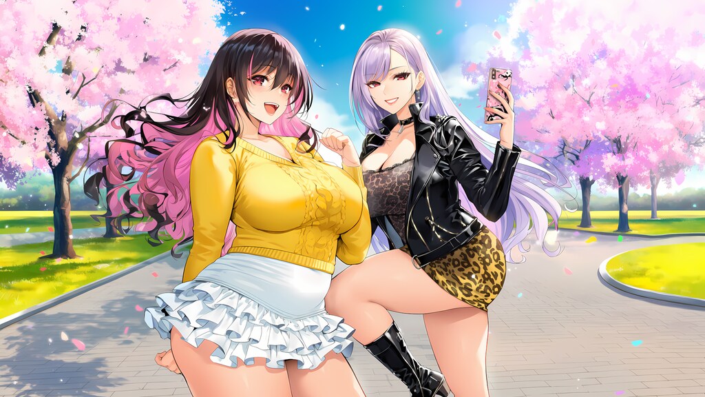 📱X20周年✨ギャル2人で美脚セルフィー💕