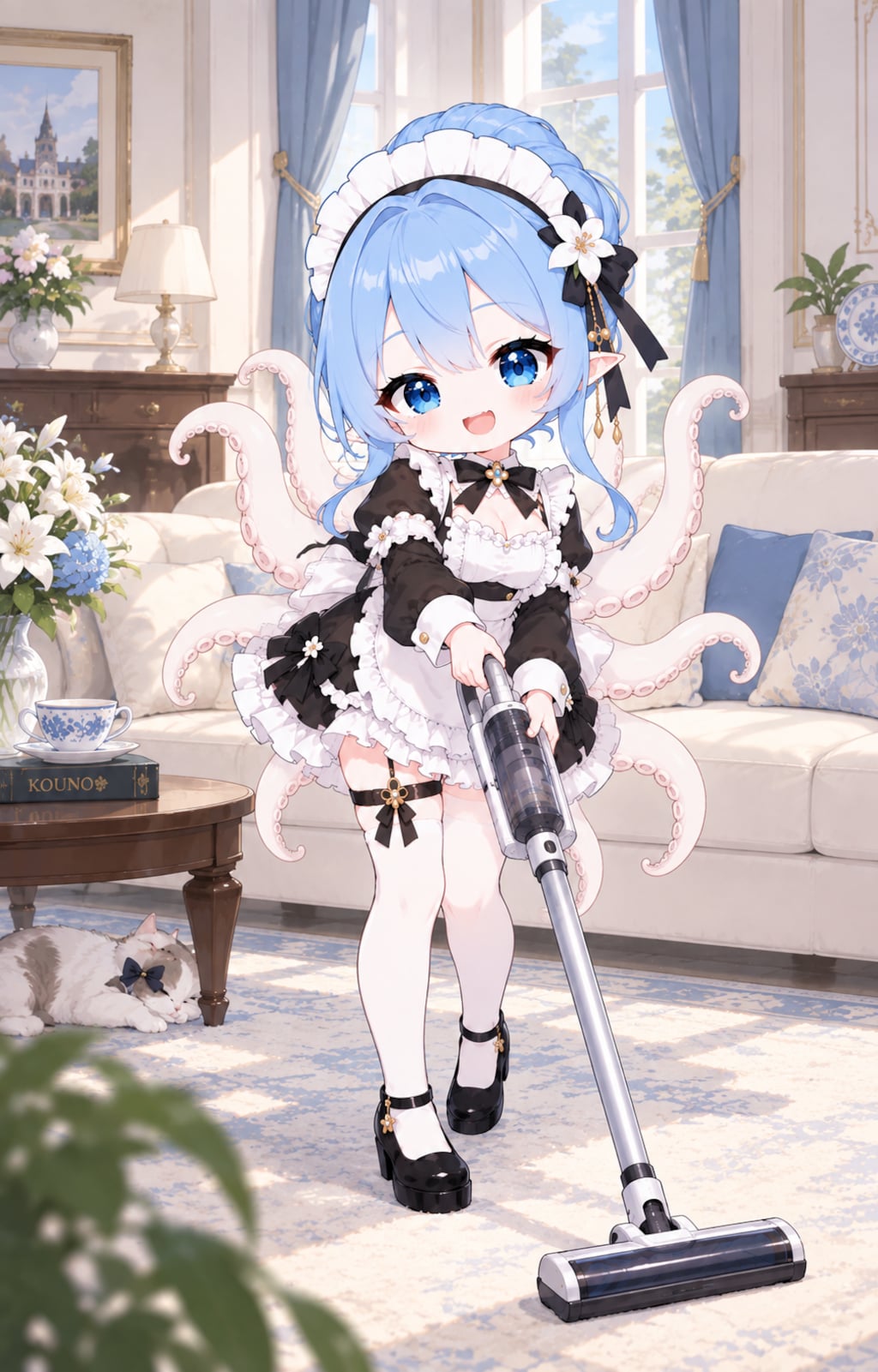 香沼邸のメイド 國府田奈々（こうだ・なな）