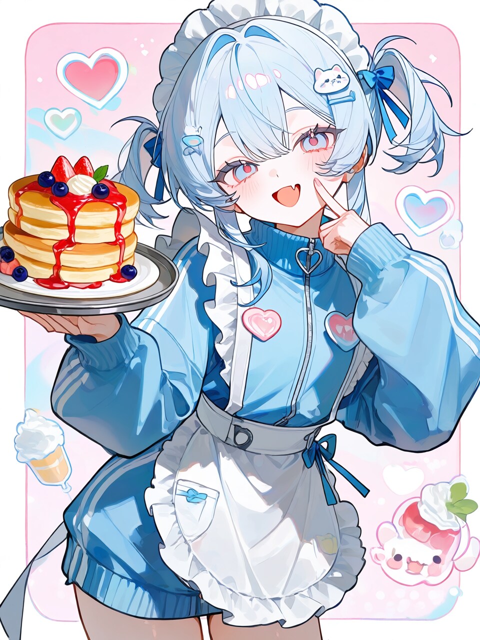 ご注文の品🥞🍓🫐 | の人気AIイラスト・グラビア