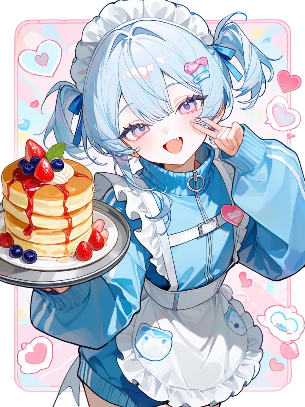 ご注文の品🥞🍓🫐