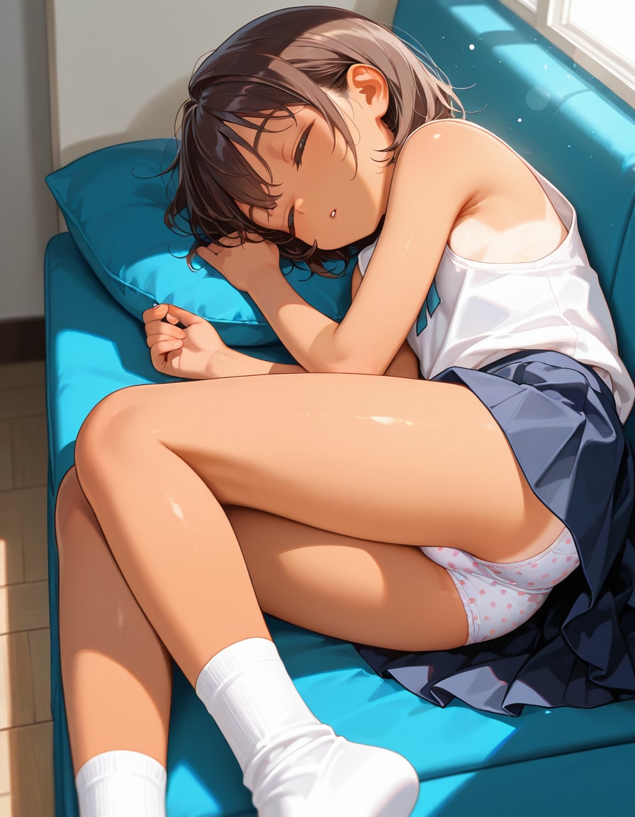 日焼け茶髪ちゃん（旭川 汐：あさひかわしお）