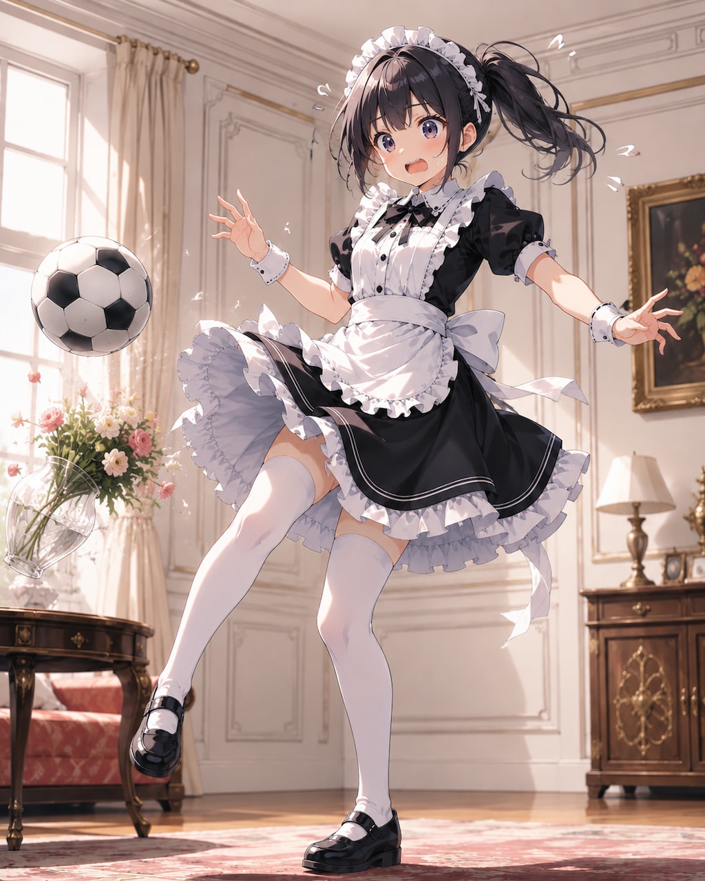ほっ！ほっ！…あっ！
