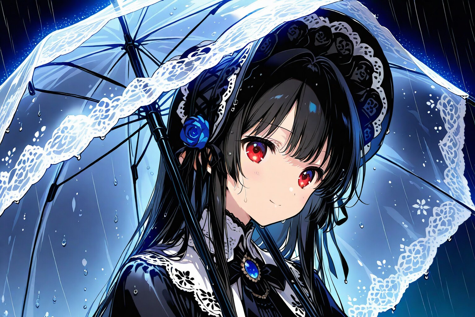 ゴシビニ傘ですわっ | の人気AIイラスト・グラビア