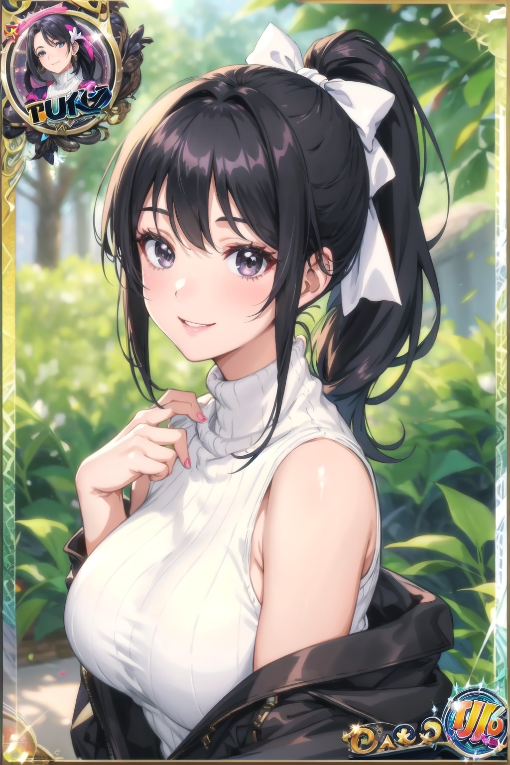 もしも若奥様のトレーディングカードが出たら | の人気AIイラスト・グラビア