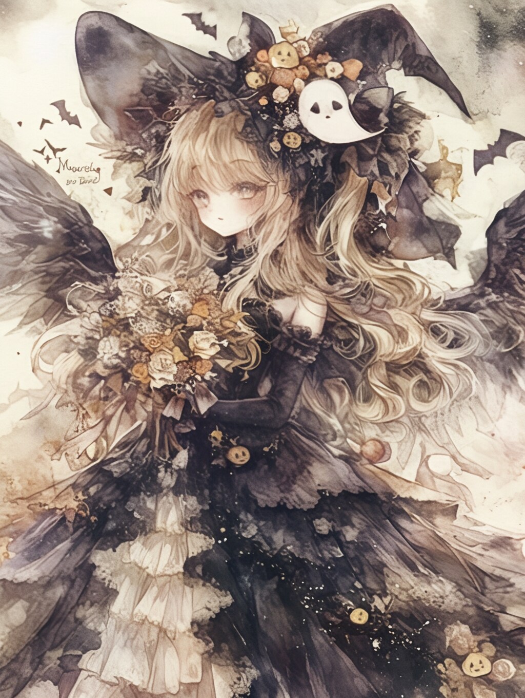 ハロウィンとお祝いと🎃🌸