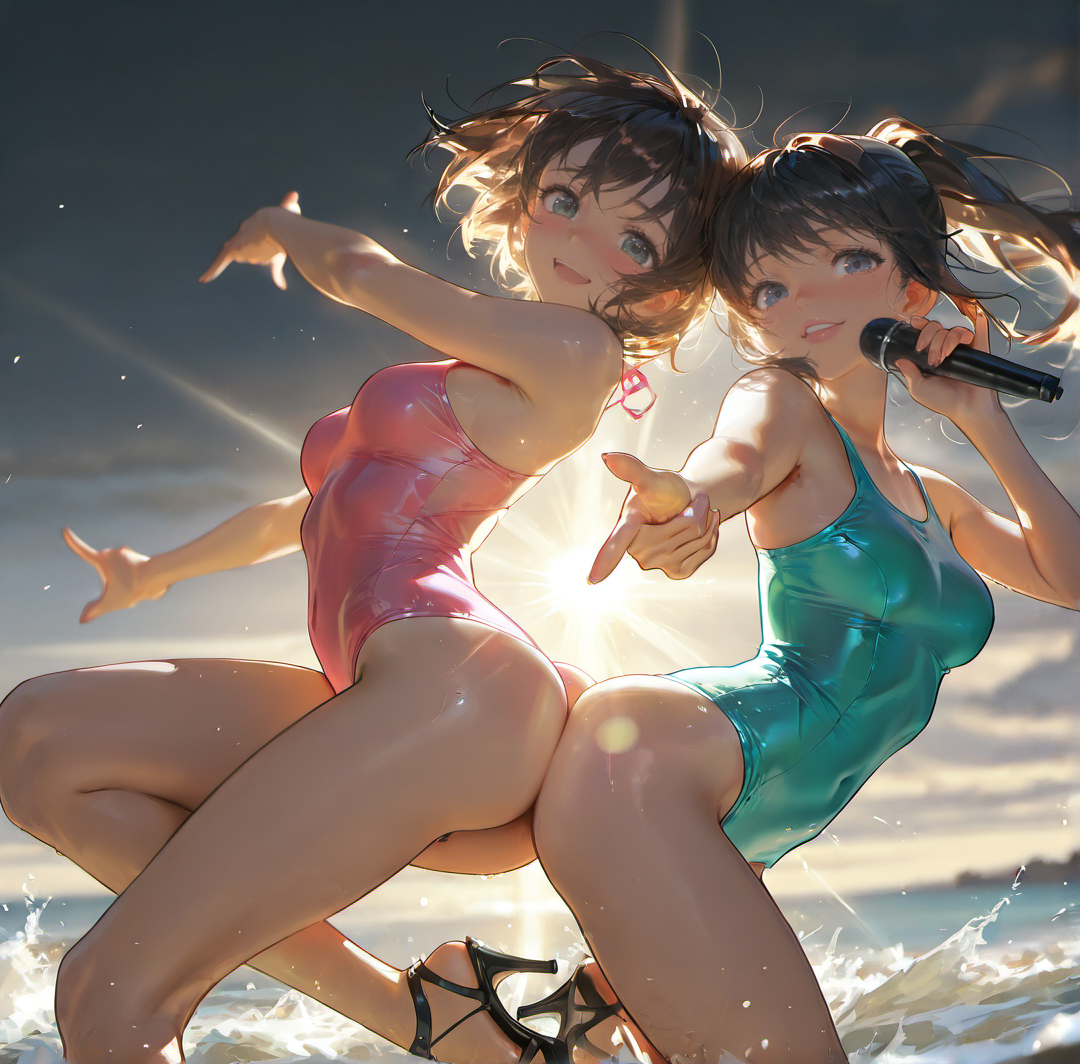 双子アイドル