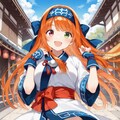 アイヌ風コスでパンチラ 2枚目