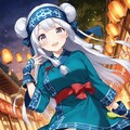 アイヌ風コスでパンチラ 4枚目