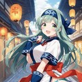 アイヌ風コスでパンチラ 3枚目