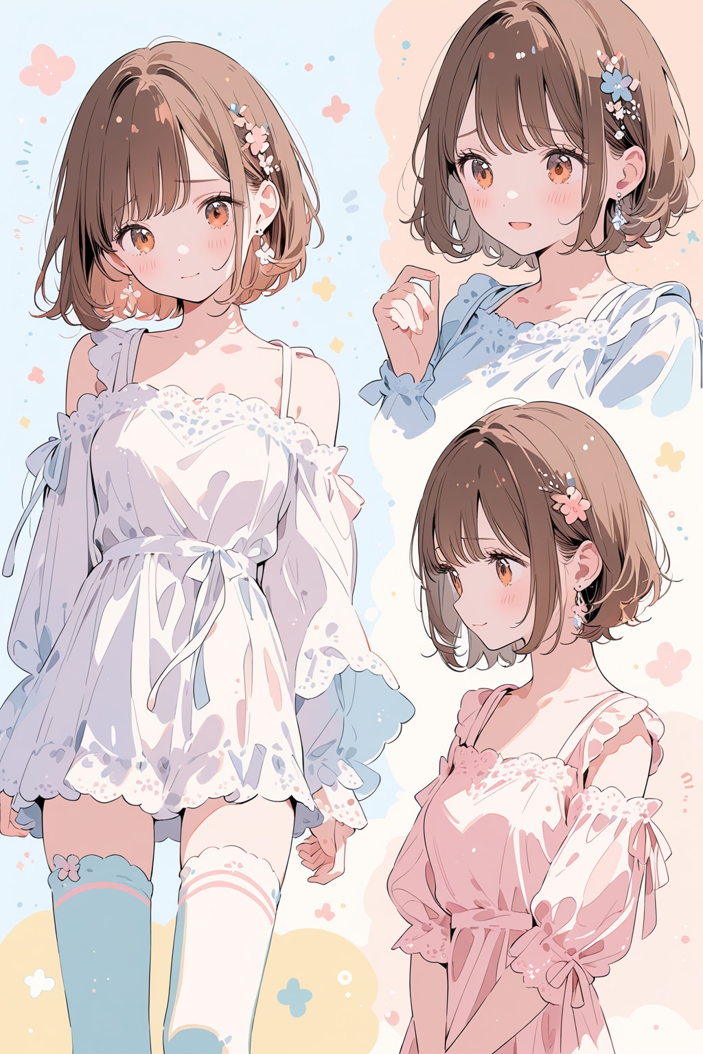 ニーハイいですね（２） | の人気AIイラスト・グラビア