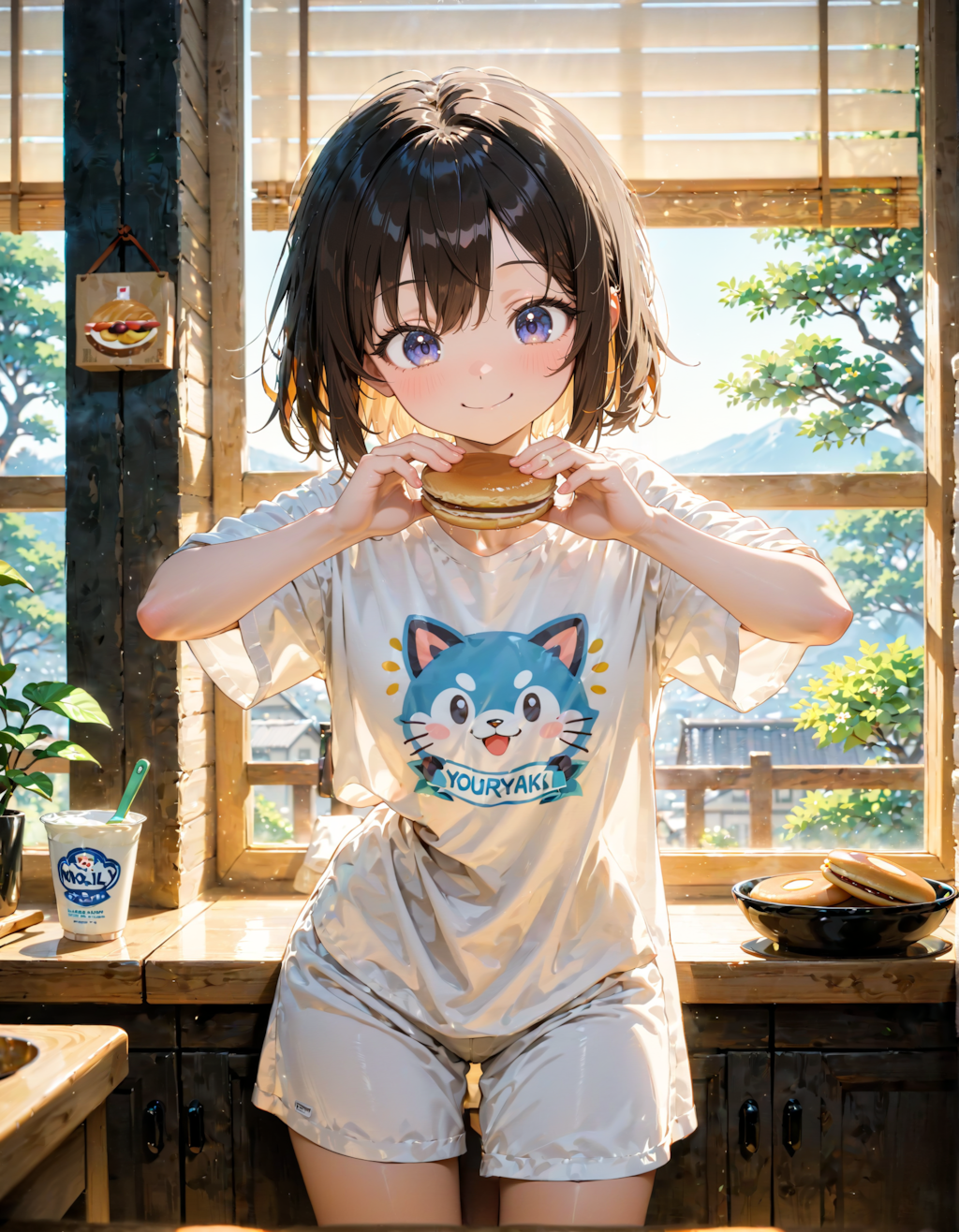 今日はどらやきの日。脂肪0％ヨーグルトの日