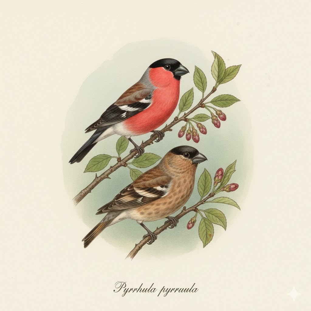 鳥(水彩画)(Gemini)(41) | の人気AIイラスト・グラビア