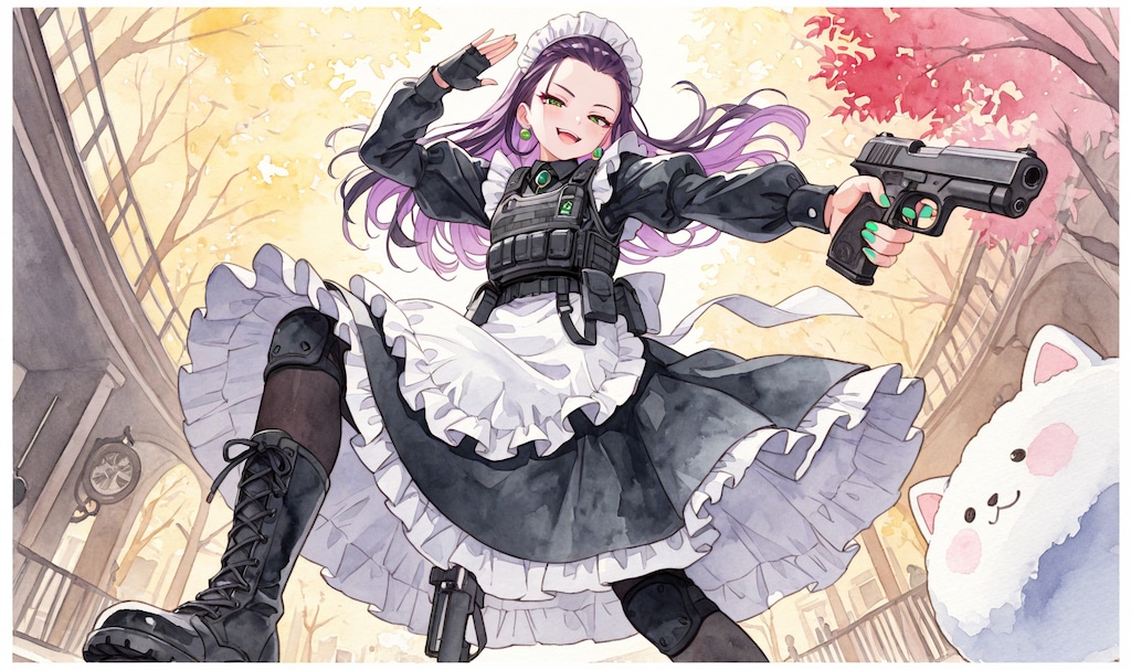 アーマードメイド　現代版！
