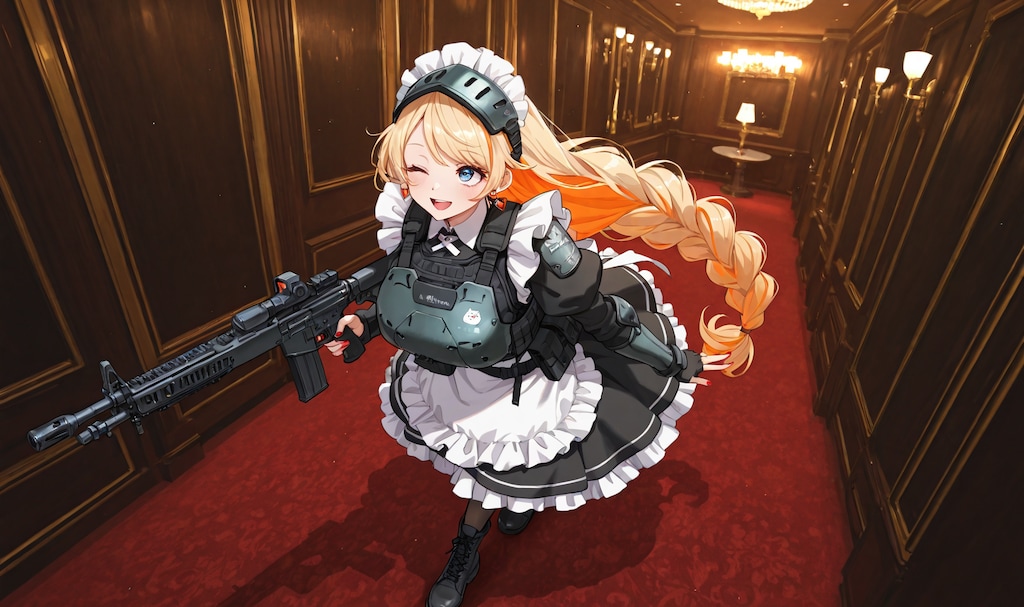 アーマードメイド　現代版！